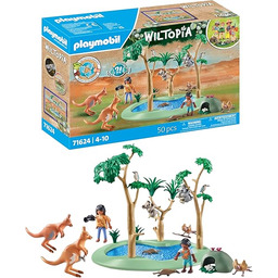 PLAYMOBIL Wiltopia 71624 Australijskie zwierzęta, wyprodukowane średnio