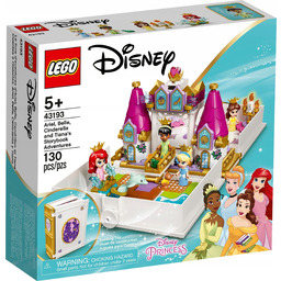 Lego Disney 43193 Książka z przygodami Arielki, Belli,