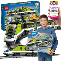 LEGO CITY POCIĄG ELEKTRYCZNY 60337 Tory Pilot LEGO