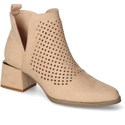 Botki Vices 24-12356-42 Beż zamsz