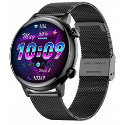 Smartwatch Manta Alexa Mini Czarny Set