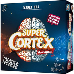 Rebel Cortex Super Cortex Gra karciana Gra edukacyjna