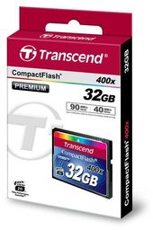 Transcend Karta pamięci CF TS32GCF400, 32 GB, 60