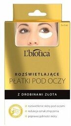 L biotica Rozświetlające płatki pod oczy z drobinkami
