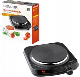 Kuchenka elektryczna przenośna turystyczna 1500W Sencor Scp 1504BK-EUE4