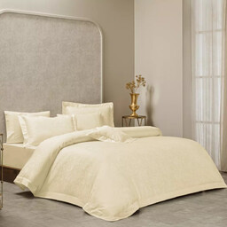 Valeron Komplet pościeli żakardowej Amaouge Ecru