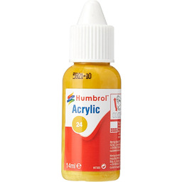 Humbrol DB0024 Farba akrylowa nr 24 Trainer Yellow