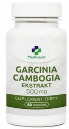 MedFuture Garcinia cambogia ekstrakt 500mg, Suplement diety, 60