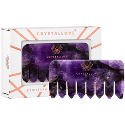 Crystallove, Grzebień do masażu z ametystu