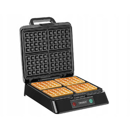 Gofrownica na 4 Gofry Szybkie Nagrzewanie Termostat Duża