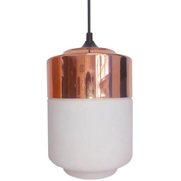 Lumes Miedziana nowoczesna lampa wisząca E6-M89