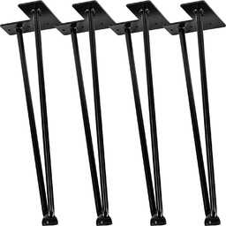 4x METALOWE NOGI STOŁU HAIRPIN LEGS 40 CM