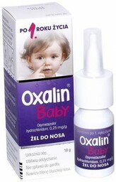 Oxalin Baby 0,025% żel do nosa na objawowe