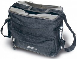 Basil, Sakwa rowerowa, Mali Handlebar Bag, czarny, 8L