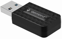 GEMBIRD BEZPRZEWODOWA DWUPASMOWA KARTA SIECIOWA USB WIFI AC1300