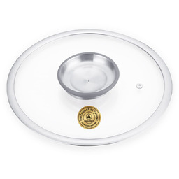 Laguiole - Szklana pokrywa ze stali nierdzewnej 32cm