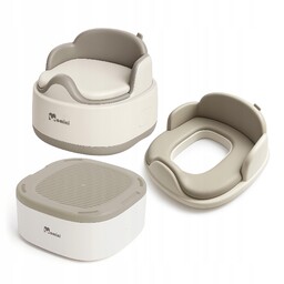 Wielofunkcyjny nocnik dla dzieci Momini 3w1 Softi beige