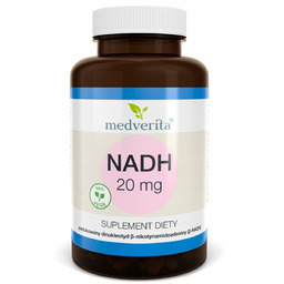 Medverita NADH 20mg 120 kaps. Energia Witalność Suplement