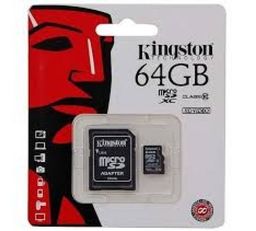 Kingston Karta pamięci microSDXC 64GB class 10 +