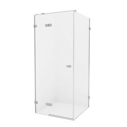 Chromowana kabina prysznicowa lewa 100x110 EXK-1487 Avexa New