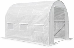 Namiot foliowy metalowy 2x4m biały Garden Point