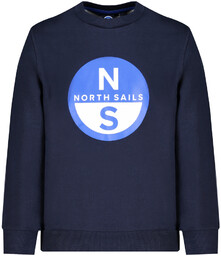 NIEBIESKA BLUZA BEZ ZAMKA NORTH SAILS