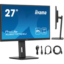 Monitor iiyama ProLite XUB2797QSU-B1 27" IPS WQHD LED