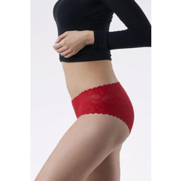 Figi damskie czerwone koronkowe Bellie Classic Julimex