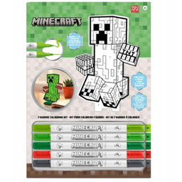 Minecraft Zestaw do Malowania Figurka 2D MDF Kreatywny