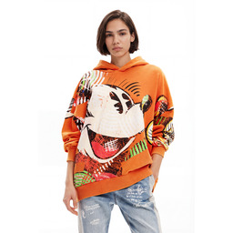 Desigual Bluza oversize Myszka Miki