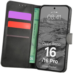 Bizon Etui z klapką Case Pocket do Oppo