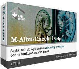 Test do wykrywania albuminy w moczu M-Albu-Check, 1
