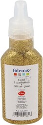 Glitter Glue 25 ml złoty