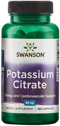 Swanson Cytrynian Potasu 120kaps