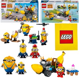 Lego 75580 Minionki Bananowóz Zestaw Klocki od 6