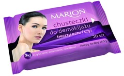 Marion Chusteczki do demakijażu twarzy ,oczu i szyi