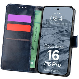 Bizon Etui z klapką Case Pocket do Oppo