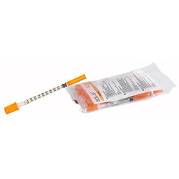 SOL-M 0,5 ml U-100 Strzykawka insulinowa z wtopioną