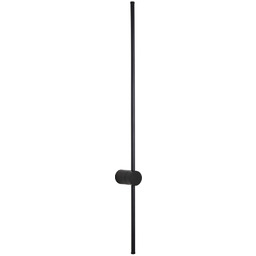 Italux Vinto WL-73526-80-BL kinkiet nowoczesny aluminium czarny piaskowany