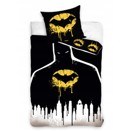 Pościel bawełniana Batman 160 x 200 cm komplet