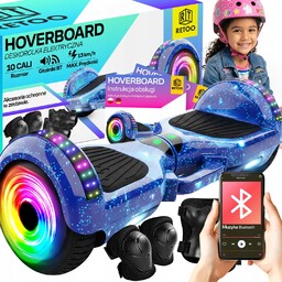 Hoverboard Deskorolka Elektryczna Led Deska Głośniki Bt 10