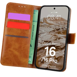 Bizon Etui z klapką Case Pocket do Oppo