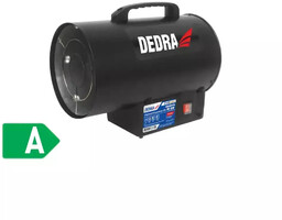 NAGRZEWNICA GAZOWA 15KW, CZARNA DEDRA DED9941A