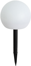QAZQA Lampa ogrodowa biała 20 cm z wbudowanym