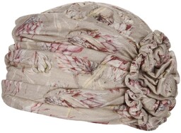 Turban Lotus Protea by Christine Headwear, szary, One