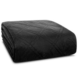 Design 91 Narzuta dekoracyjna 170x210 Luiz 8 czarna