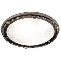 Plafon klasyczny PEMBROKE PB/F/B BLK/GOLD Elstead