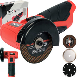 Yato Przecinarka Piła Kątówka Akumulatorowa 12V Tarcze