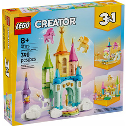 Lego Creator 3w1 Magiczny Zamek Jednorożców Statek Chatka