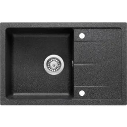 Deante Leda ZRD 2113 Granitowy Grafitowy Zlewozmywak prostokątny